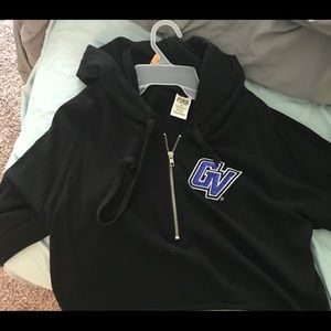 Victoria’s Secret pink cropped sweatshirt